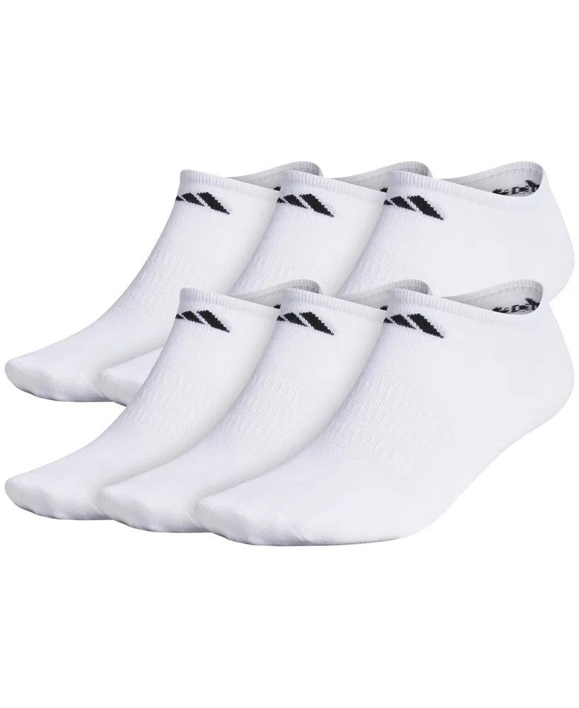 Adidas Men's 6 Pack Superlite No-Show Socks