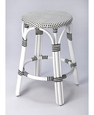 Butler Specialty Tobias and Rattan Counter Stool