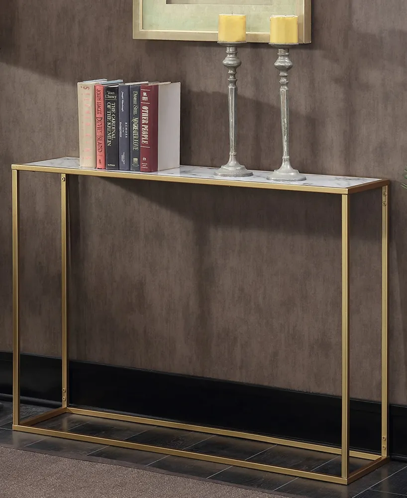 Gold Coast Console Table - Gold