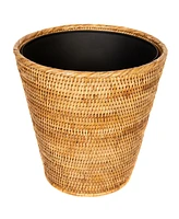 Artifacts Rattan Round Taper Waste Basket