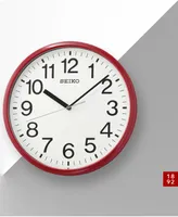 Seiko Classic Red Office Clock