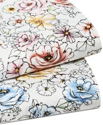 Charter Club Damask Designs 550 Thread Count Printed Cotton Sheet Sets Exclusively At Macys