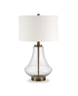 Lagos Table Lamp with Flax Shade