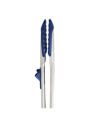 Tovolo Tip Top Tongs, Easy-Grip Kitchen Tongs for Cooking With Silicone Tips