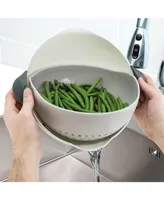 Tovolo Soak N' Strain 3.5-Qt. Colander 2-in-1 Strainer & Soaking Bowl