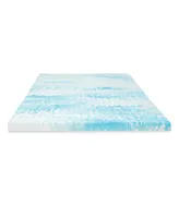 SensorGel 4" Gel Swirl Memory Foam King Mattress Topper