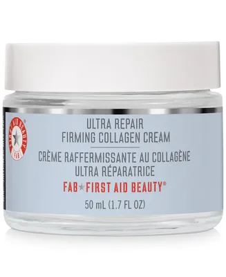 First Aid Beauty Firming Cream with Peptides, Niacinamide + Collagen, 1.7