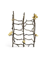 Michael Aram Butterfly Ginkgo 6-Bottle Wine Rack