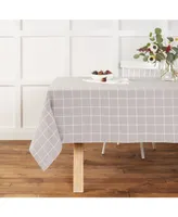 Town & Country Living Window Pane Tablecloth Single Pack 60"x102"