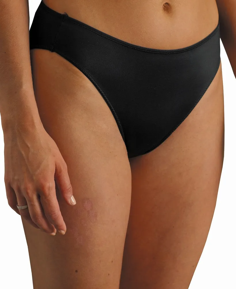 Microfiber Mid-Rise Thong Panty