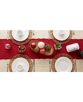 Design Imports Quilted Farmhouse Table Runner