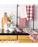 Design Import Farmhouse Woven Dishtowel, Set of 5