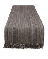 Design Imports Variegated Fringe Table Runner