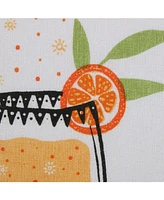 Design Imports Pop Fizz Home Collection, Sassy Cocktails, 18" x 28", Set of 4