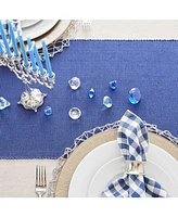 Design Imports Ribbed Table Runner 13" x 72"