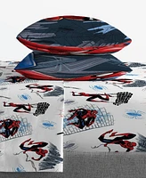 Spiderman Crawl Queen Sheet Set, 4 Pieces