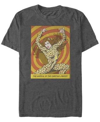 Men's Wonder Woman Cheetah Fierce Short Sleeve T-shirt