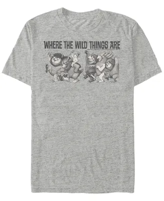 Men's Where The Wild Things Are Max Parade Short Sleeve T-shirt