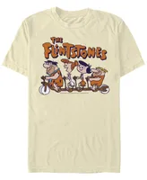Men's The Flintstones Biking Group Short Sleeve T-shirt