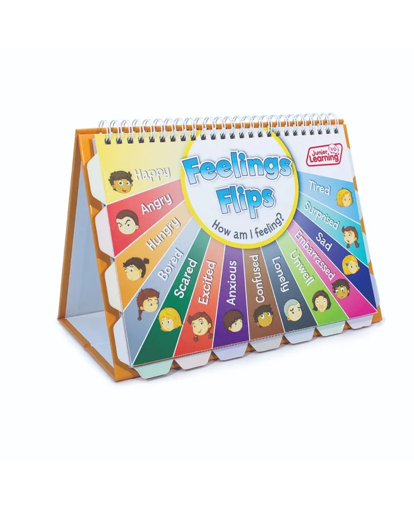 Junior Learning Feelings Flips - Educational Flip Card Set