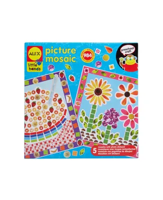 Alex Little Hands Picture Mosaic Kids Toddler Art and Craft Activity