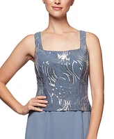 Alex Evenings 2-Pc. Embellished Jacket & A-Line Dress Set