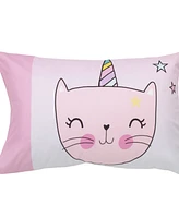 The Caticorn Girl Power 4 Piece Toddler Bedding Set