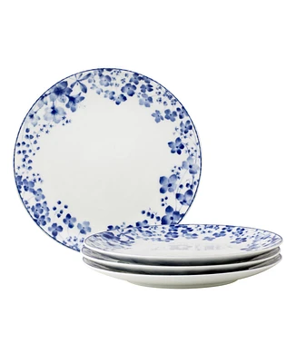 Noritake Bloomington Road 8.25" Set of 4 Salad Plates, Service for