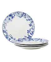 Noritake Bloomington Road Set of 4 Salad Plates, 8 1/4"