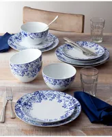 Noritake Bloomington Road 12-Piece Dinnerware Set, Service for 4