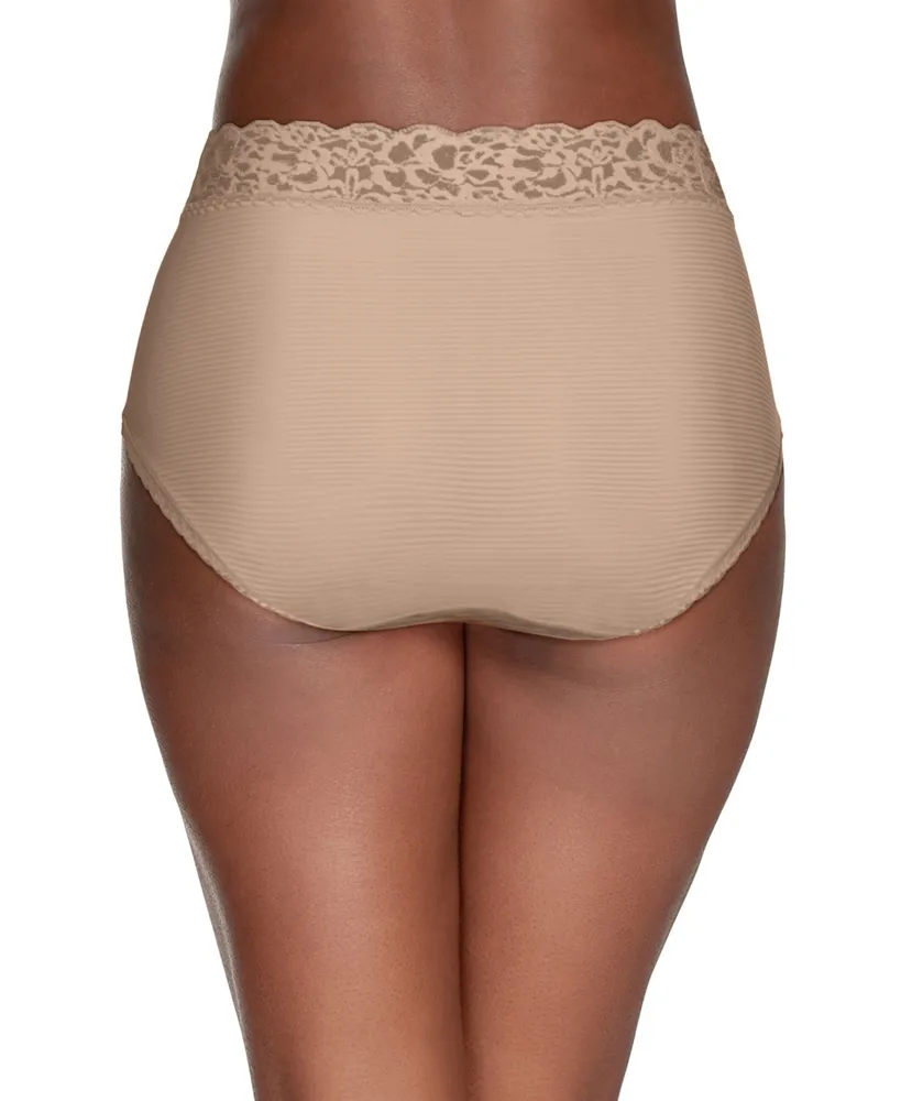 Vanity Fair Flattering Lace Stretch Brief Underwear 13281, also available extended sizes