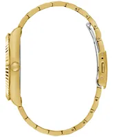 Guess Men's Gold-Tone Stainless Steel Bracelet Watch 42mm