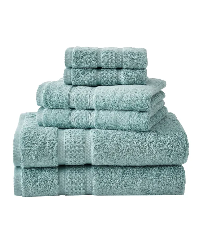 Nautica Zane Chevron Cotton Terry 6 Piece Towel Set