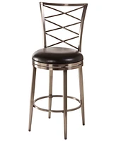 Harlow Bar Height Swivel Stool - Antique