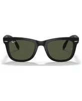 Ray-Ban Sunglasses, RB4105 Folding Wayfarer