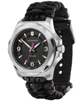 Victorinox Women's I.n.o.x. V Black Paracord Strap Watch 37mm