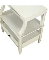 Newton Antique Storage Nightstand