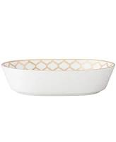 Noritake Eternal Palace Gold Oval Vegetable Bowl, 32 Oz