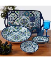 Certified Mosaic 5Piece Melamine Salad/Serving Set