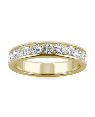 Moissanite Channel Band 1-1/10 ct. t.w. Diamond Equivalent 14k Gold