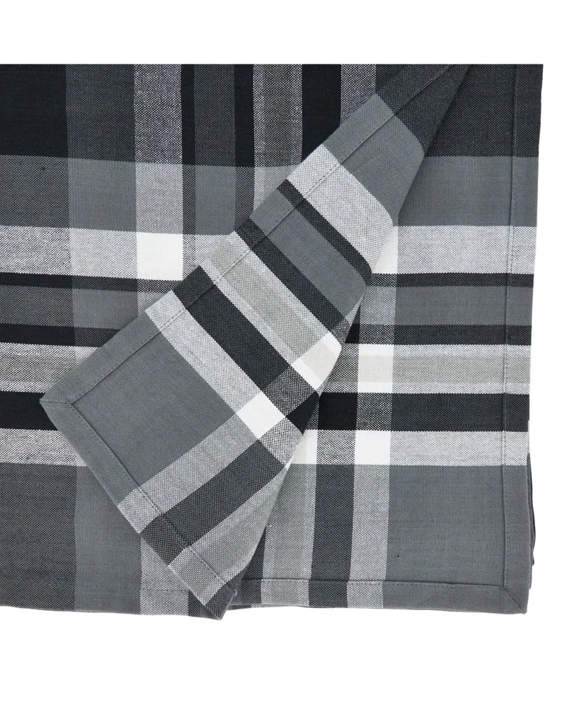 Saro Lifestyle Striped Border Design Tablecloth