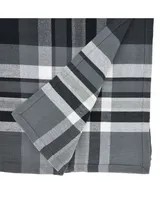 Saro Lifestyle Striped Border Design Tablecloth