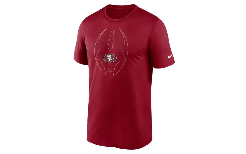 Men's Nike Scarlet San Francisco 49ers Muscle T-Shirt