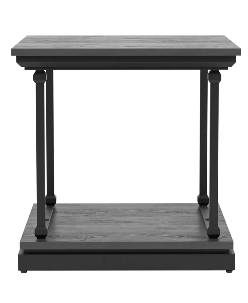 Grestin Open Shelf End Table