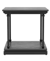 Grestin Open Shelf End Table