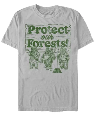 Fifth Sun Men's Protect Our Forest Short Sleeve Crew T-shirt