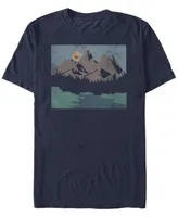 Fifth Sun Men's Rolling Trees Short Sleeve Crew T-shirt