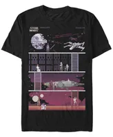 Fifth Sun Men's A New Hope 8 Bit Short Sleeve Crew T-shirt