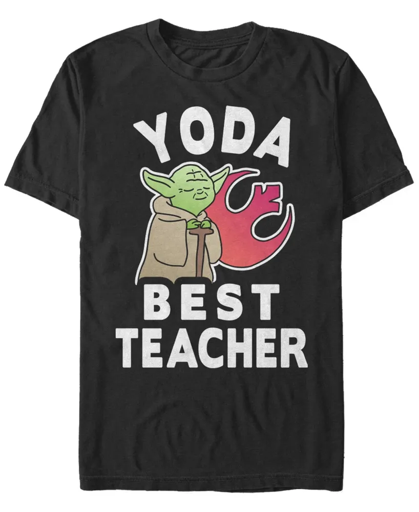 Fifth Sun Men's Yoda Techer Short Sleeve Crew T-shirt