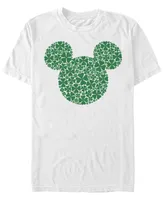 Fifth Sun Men's Mickey Clover Fill Short Sleeve Crew T-shirt